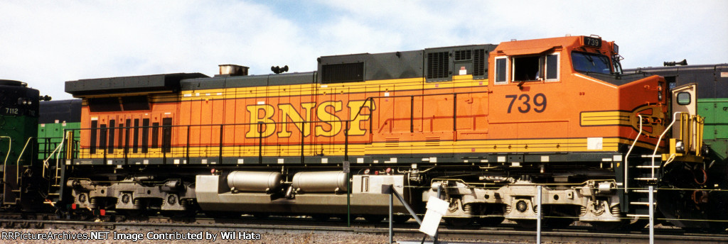 BNSF C44-9W 739